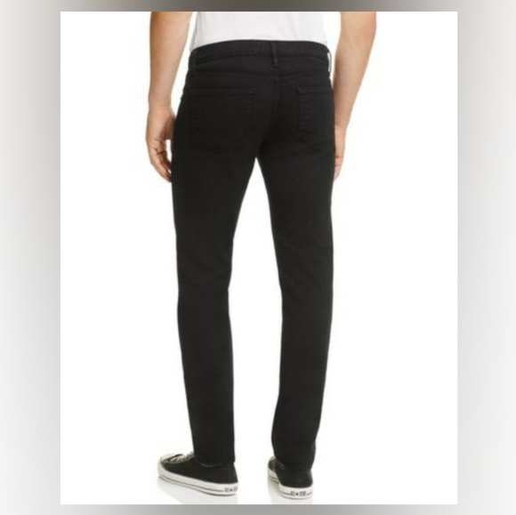 mens j brand tyler slim stretch black twill pants - Picture 6 of 8